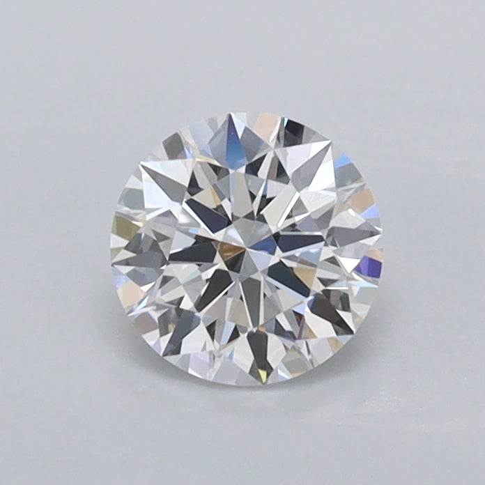 0.55 Carat Round Shaped, Ideal Cut, D Color, VVS1 Clarity, IGI Certified Lab Grown Diamond