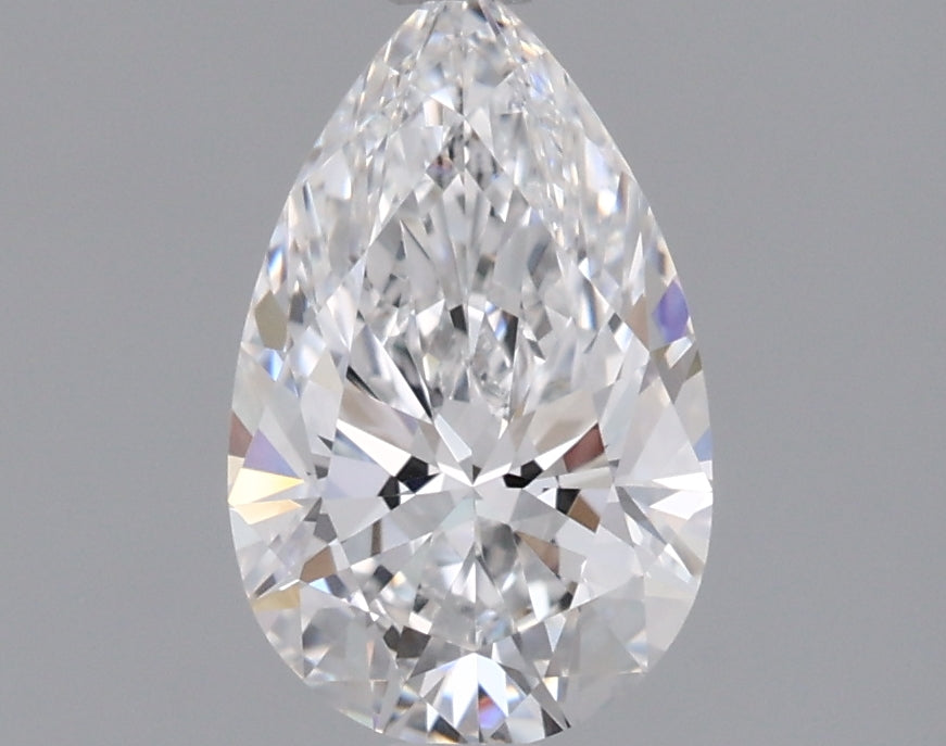 1.03 Carat Pear Shaped, Ideal Cut, D Color, VVS1 Clarity, IGI Certified Lab Grown Diamond