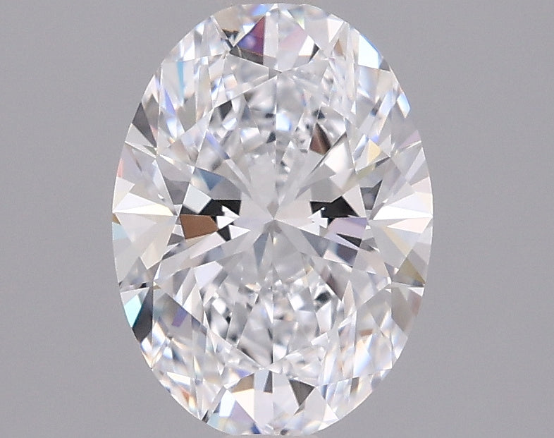1.45 Carat Oval Shaped, Excellent Cut, D Color, VVS1 Clarity, IGI Certified Lab Grown Diamond