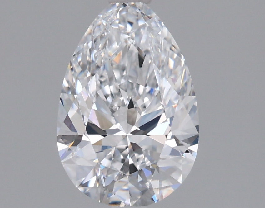 1.03 Carat Pear Shaped, Ideal Cut, D Color, VVS1 Clarity, IGI Certified Lab Grown Diamond