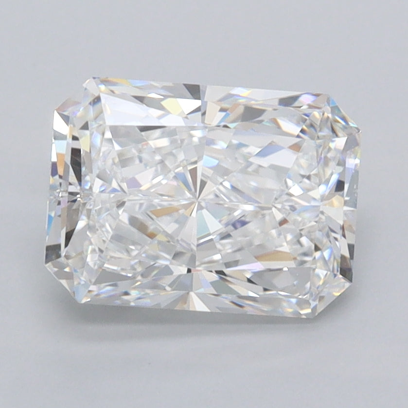 2.09 Carat Radiant Shaped, Ideal Cut, D Color, VVS1 Clarity, IGI Certified Lab Grown Diamond