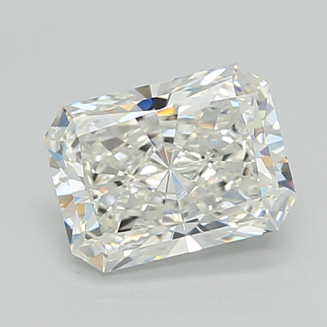 2.01 Carat Radiant Shaped, Excellent Cut, F Color, IF Clarity, IGI Certified Lab Grown Diamond