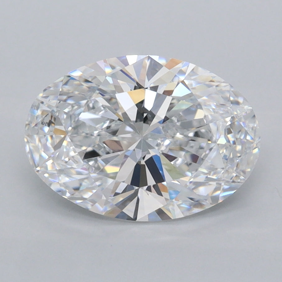 2.02 Carat Oval Shaped, Ideal Cut, D Color, VVS1 Clarity, IGI Certified Lab Grown Diamond