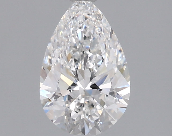1.06 Carat Pear Shaped, Ideal Cut, D Color, VVS1 Clarity, IGI Certified Lab Grown Diamond