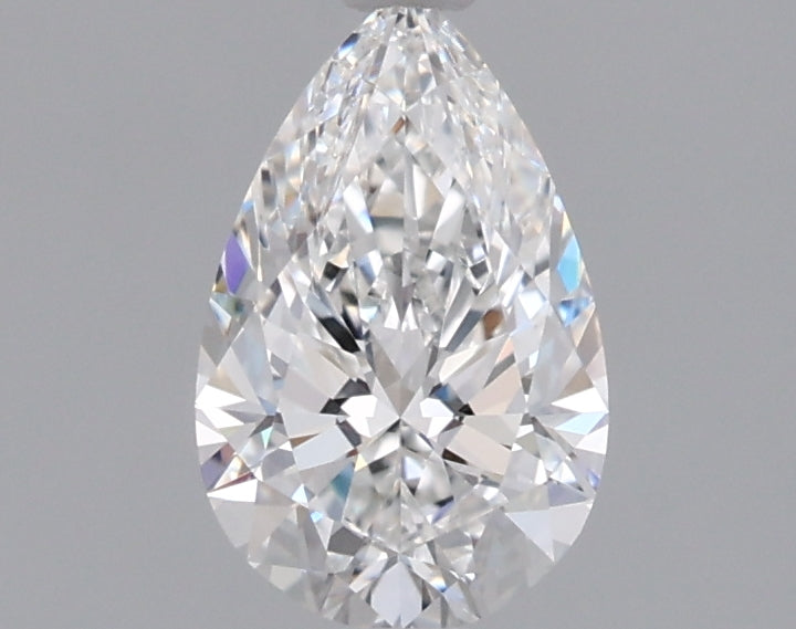 1.00 Carat Pear Shaped, Ideal Cut, E Color, VVS1 Clarity, IGI Certified Lab Grown Diamond
