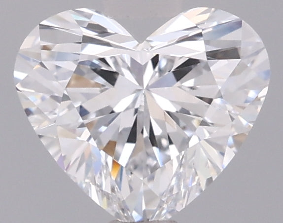 1.03 Carat Heart Shaped, Ideal Cut, D Color, VVS1 Clarity, IGI Certified Lab Grown Diamond