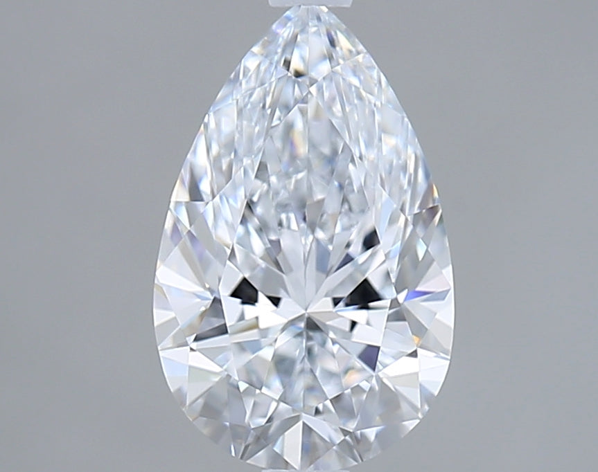 1.53 Carat Pear Shaped, Excellent Cut, D Color, VVS1 Clarity, IGI Certified Lab Grown Diamond