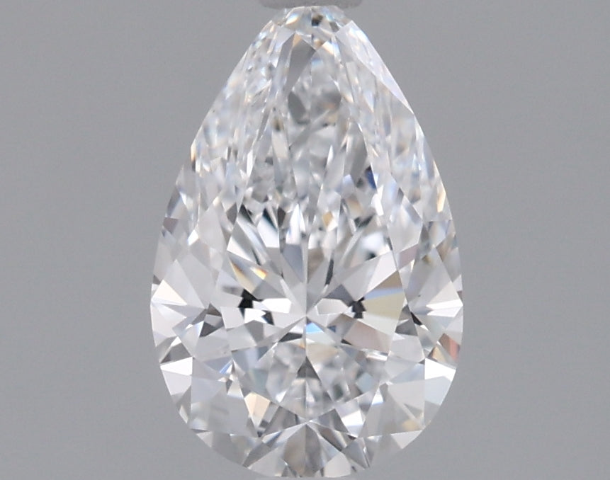 1.00 Carat Pear Shaped, Ideal Cut, D Color, VVS1 Clarity, IGI Certified Lab Grown Diamond
