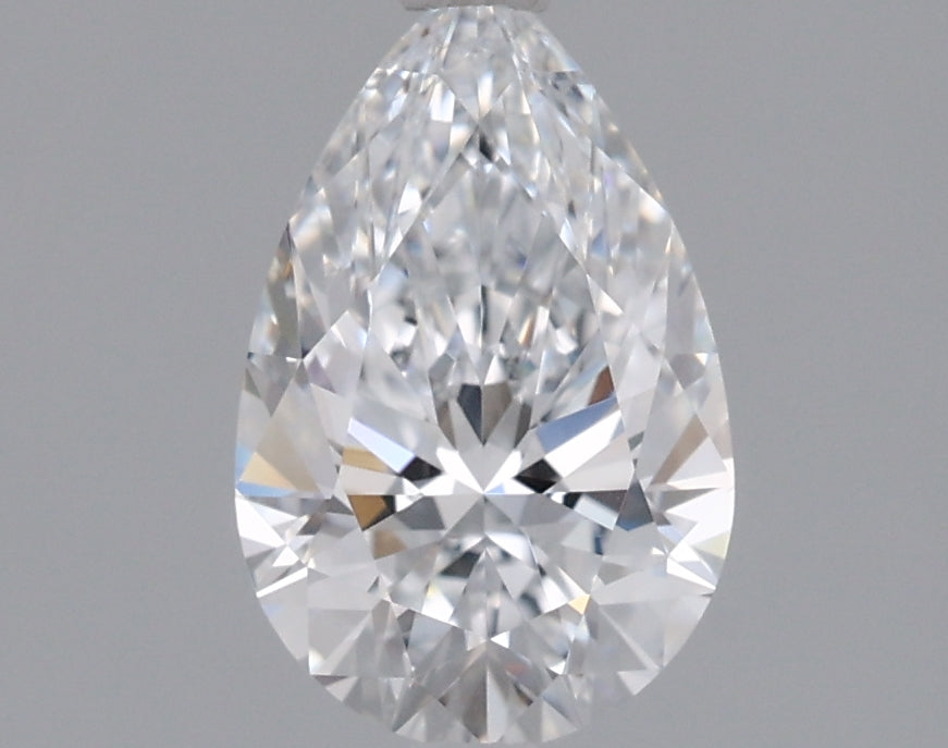 1.05 Carat Pear Shaped, Ideal Cut, D Color, VVS2 Clarity, IGI Certified Lab Grown Diamond