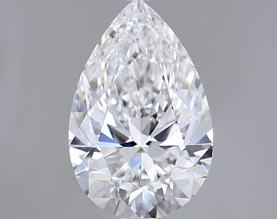 2.02 Carat Pear Shaped, Ideal Cut, E Color, VVS1 Clarity, IGI Certified Lab Grown Diamond