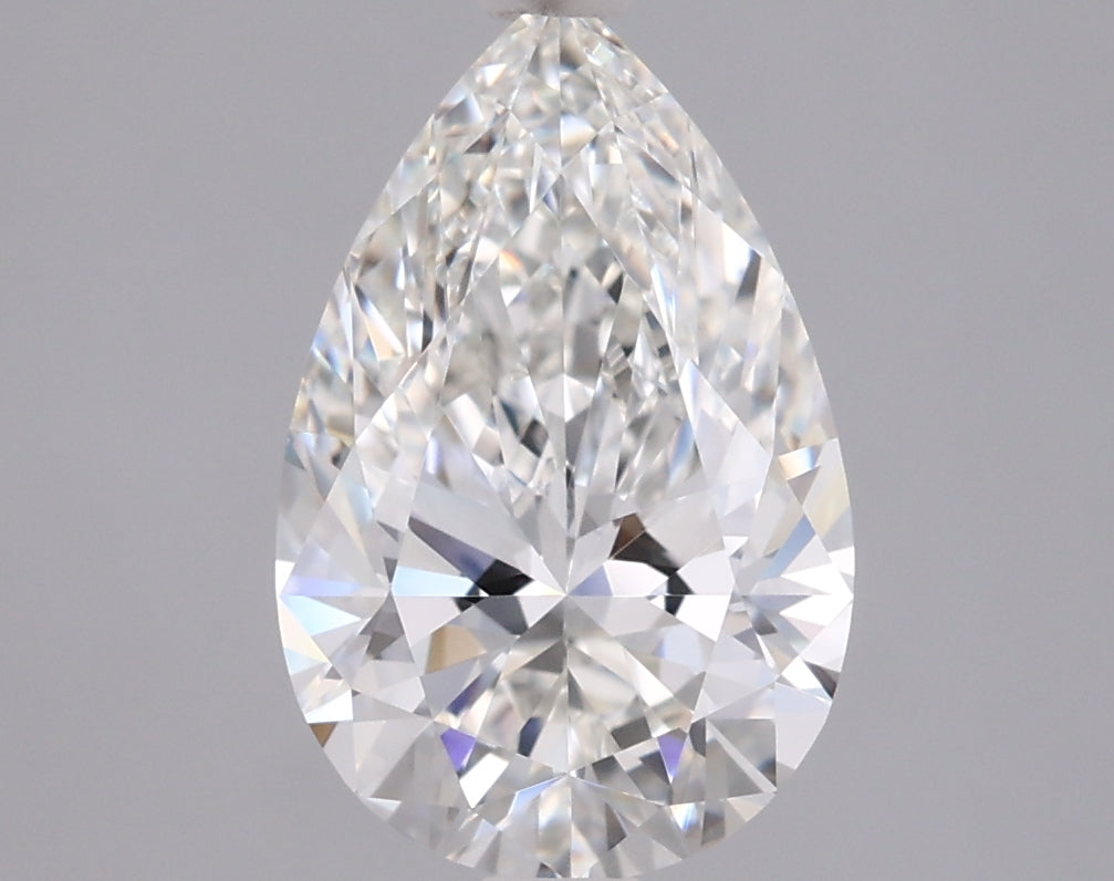 2.03 Carat Pear Shaped, Ideal Cut, F Color, VVS1 Clarity, IGI Certified Lab Grown Diamond