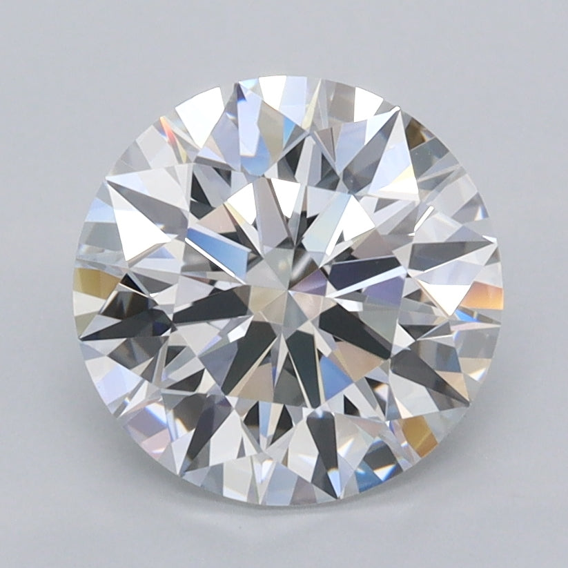 2.20 Carat Round Shaped, Ideal Cut, D Color, VVS1 Clarity, IGI Certified Lab Grown Diamond