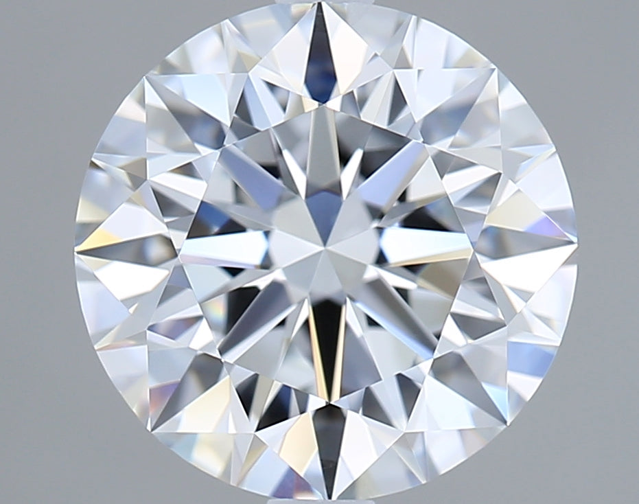 2.52 Carat Round Shaped, Ideal Cut, E Color, VVS1 Clarity, IGI Certified Lab Grown Diamond