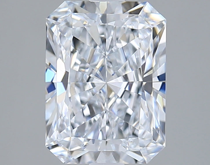 2.51 Carat Radiant Shaped, Ideal Cut, D Color, VS1 Clarity, IGI Certified Lab Grown Diamond