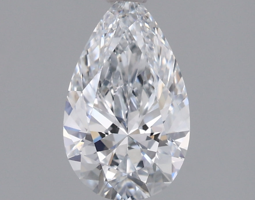 1.01 Carat Pear Shaped, Ideal Cut, D Color, VVS1 Clarity, IGI Certified Lab Grown Diamond