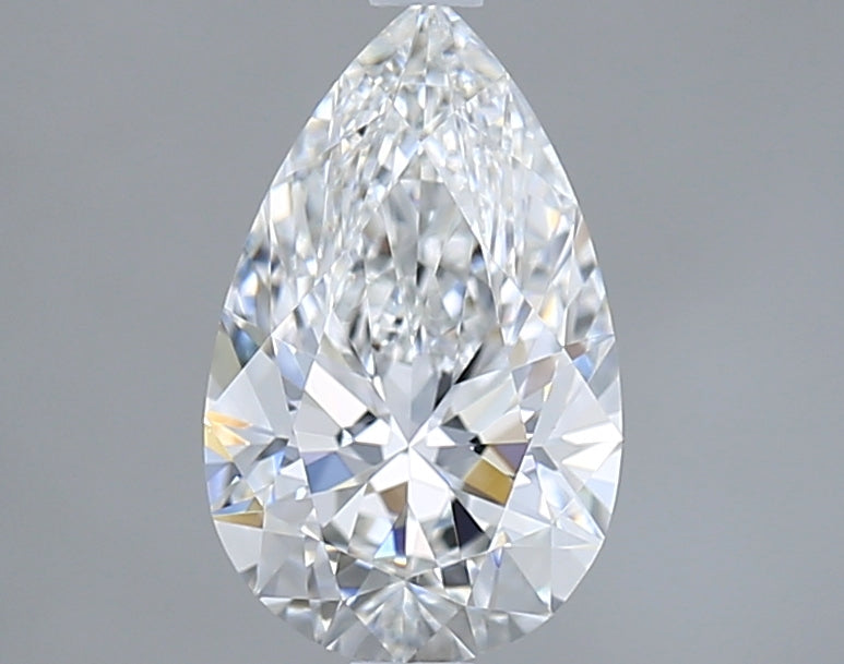 1.51 Carat Pear Shaped, Ideal Cut, D Color, VVS1 Clarity, IGI Certified Lab Grown Diamond