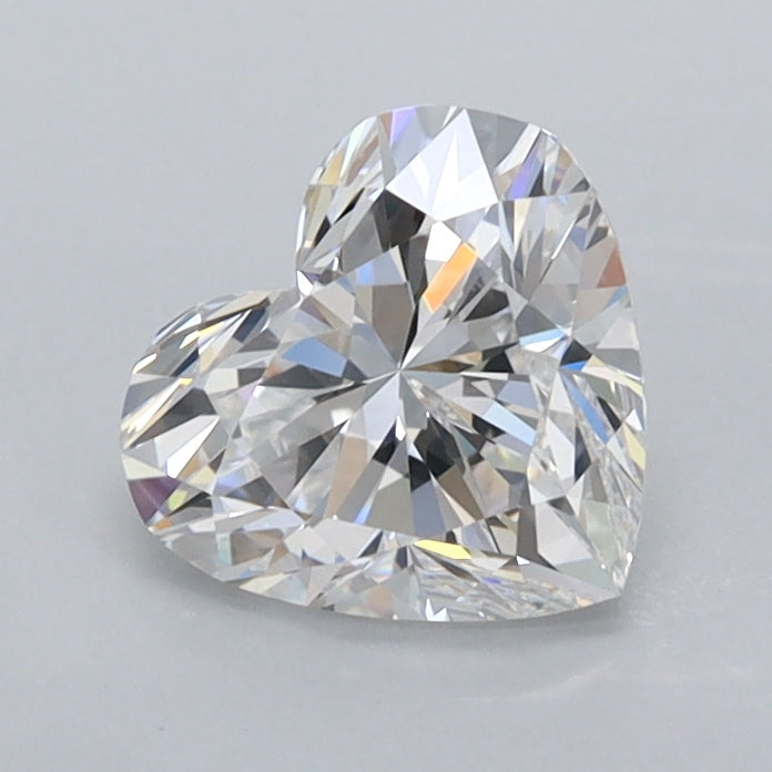 1.03 Carat Heart Shaped, Excellent Cut, D Color, VVS1 Clarity, IGI Certified Lab Grown Diamond