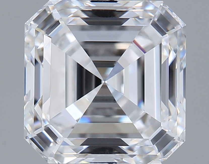 1.79 Carat Asscher Shaped, Excellent Cut, D Color, VVS1 Clarity, IGI Certified Lab Grown Diamond