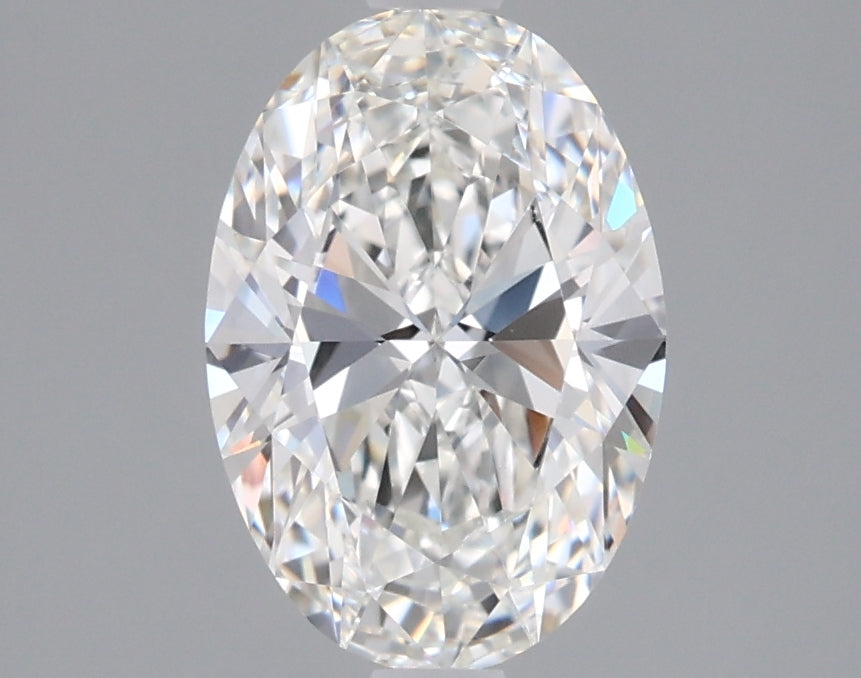 1.53 Carat Oval Shaped, Ideal Cut, F Color, VVS1 Clarity, IGI Certified Lab Grown Diamond