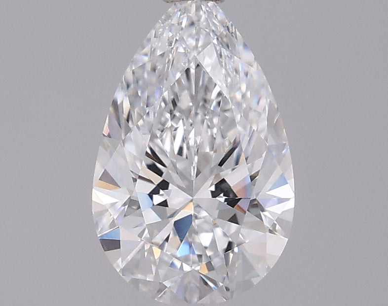 1.00 Carat Pear Shaped, Ideal Cut, D Color, VVS1 Clarity, IGI Certified Lab Grown Diamond