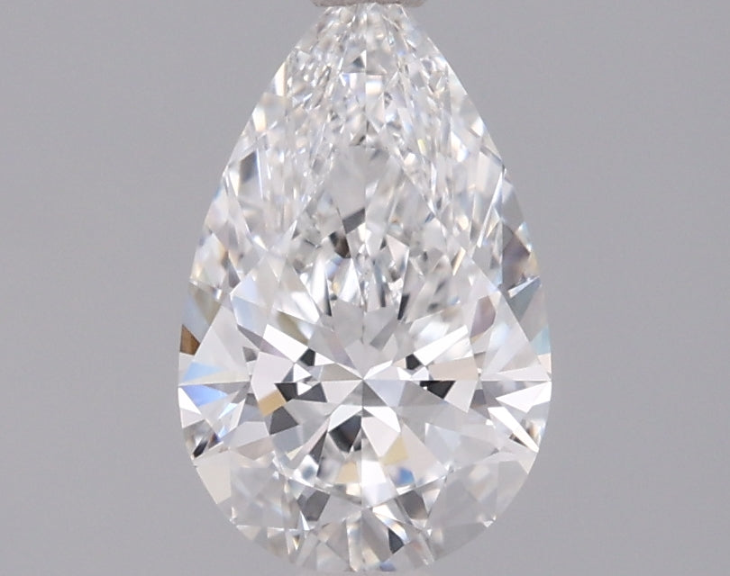 1.03 Carat Pear Shaped, Ideal Cut, D Color, VVS2 Clarity, IGI Certified Lab Grown Diamond