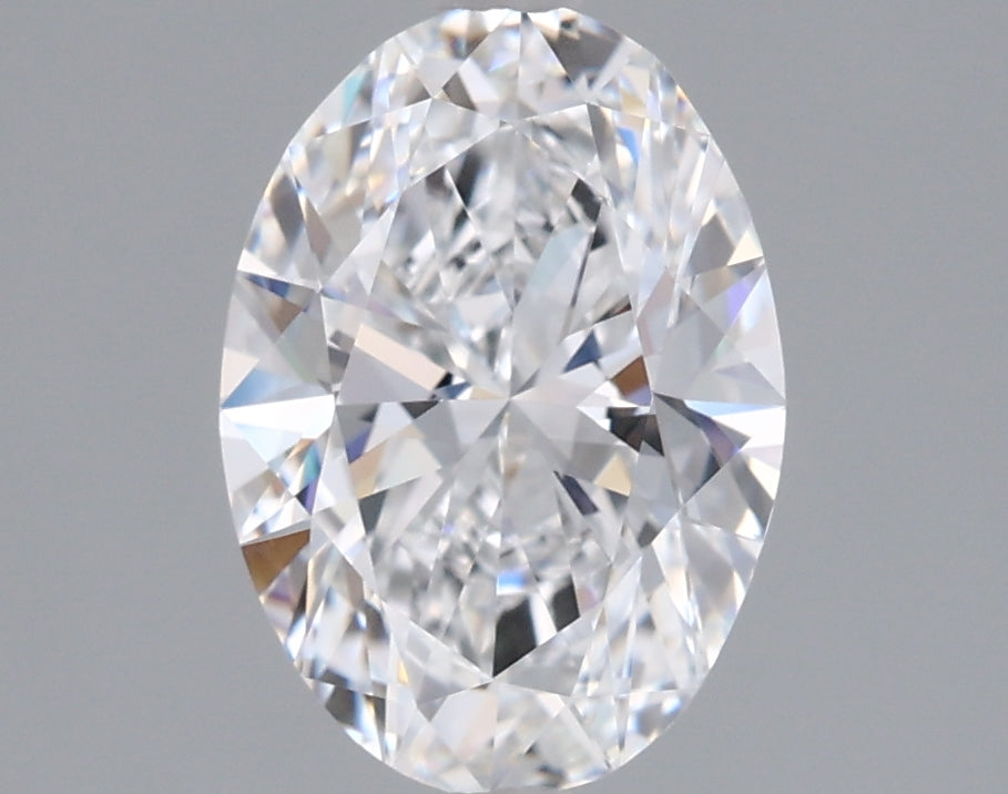 1.64 Carat Oval Shaped, Ideal Cut, D Color, VVS1 Clarity, IGI Certified Lab Grown Diamond