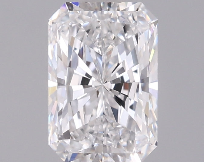 1.06 Carat Radiant Shaped, Ideal Cut, D Color, VVS1 Clarity, IGI Certified Lab Grown Diamond