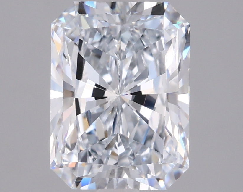 1.93 Carat Radiant Shaped, Ideal Cut, E Color, VVS1 Clarity, IGI Certified Lab Grown Diamond