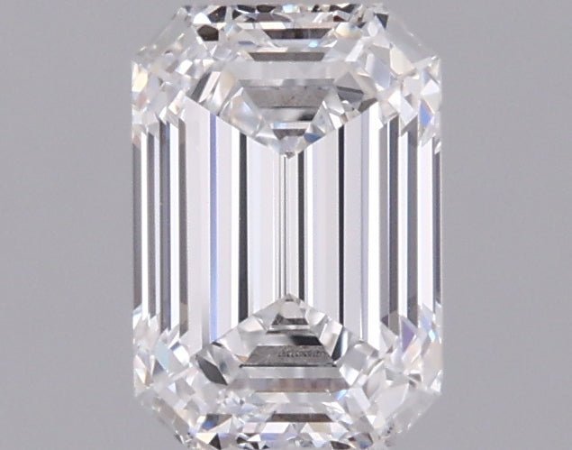 1.03 Carat Emerald Shaped, Ideal Cut, D Color, VVS1 Clarity, IGI Certified Lab Grown Diamond