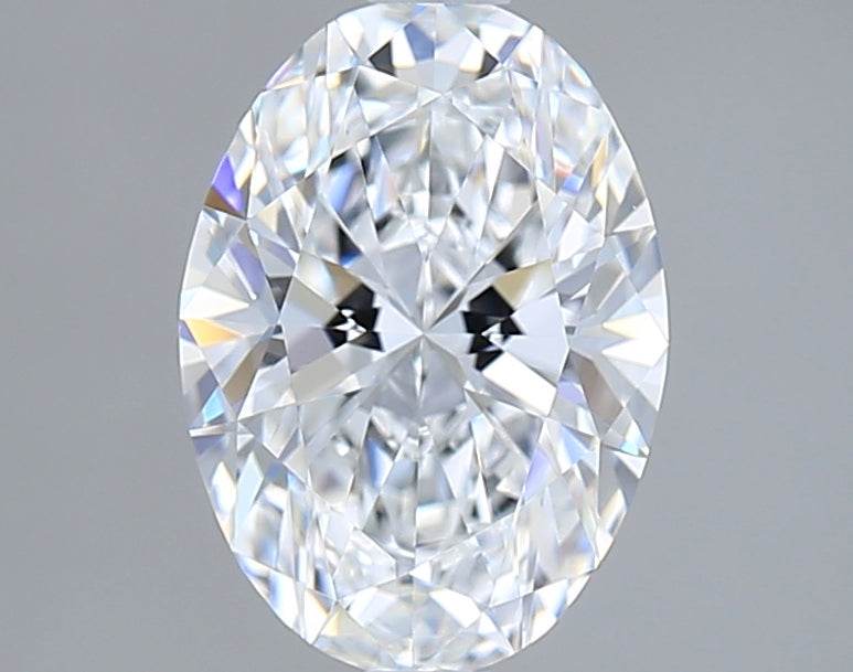 1.60 Carat Oval Shaped, Ideal Cut, D Color, VVS1 Clarity, IGI Certified Lab Grown Diamond