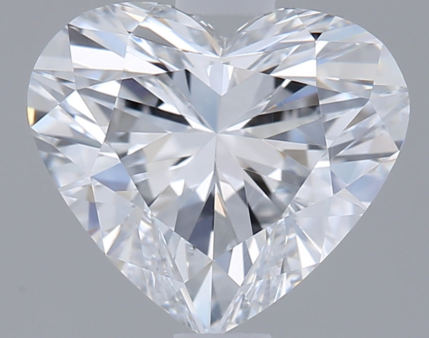 1.51 Carat Heart Shaped, Ideal Cut, D Color, VS1 Clarity, IGI Certified Lab Grown Diamond
