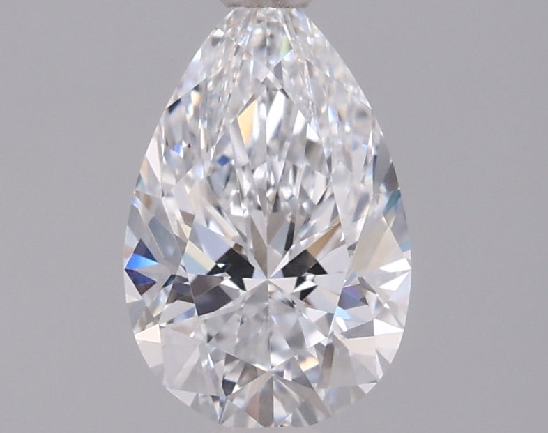 1.03 Carat Pear Shaped, Ideal Cut, D Color, VVS2 Clarity, IGI Certified Lab Grown Diamond