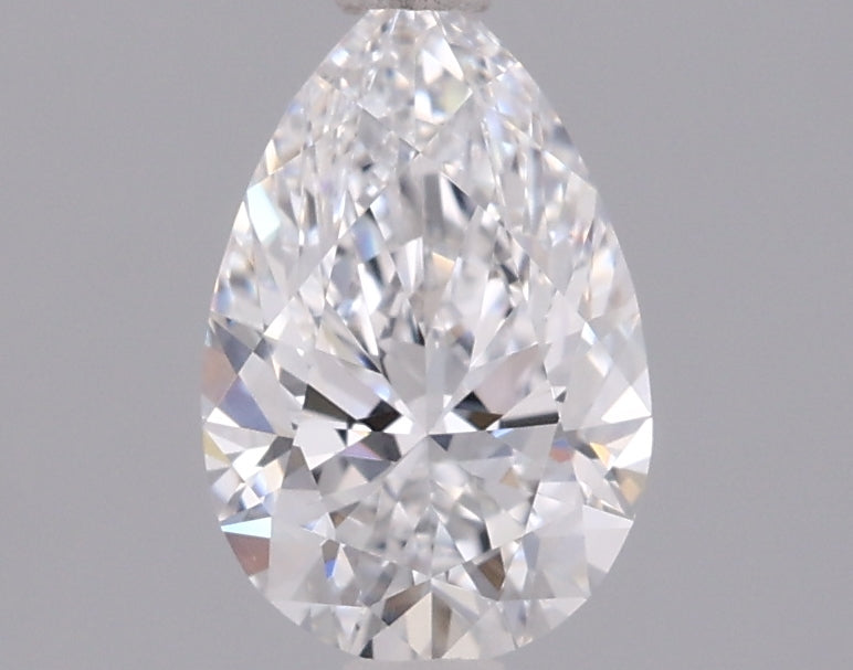 1.00 Carat Pear Shaped, Ideal Cut, D Color, VVS1 Clarity, IGI Certified Lab Grown Diamond