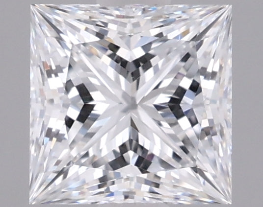 1.01 Carat Princess Shaped, Ideal Cut, D Color, VS1 Clarity, IGI Certified Lab Grown Diamond