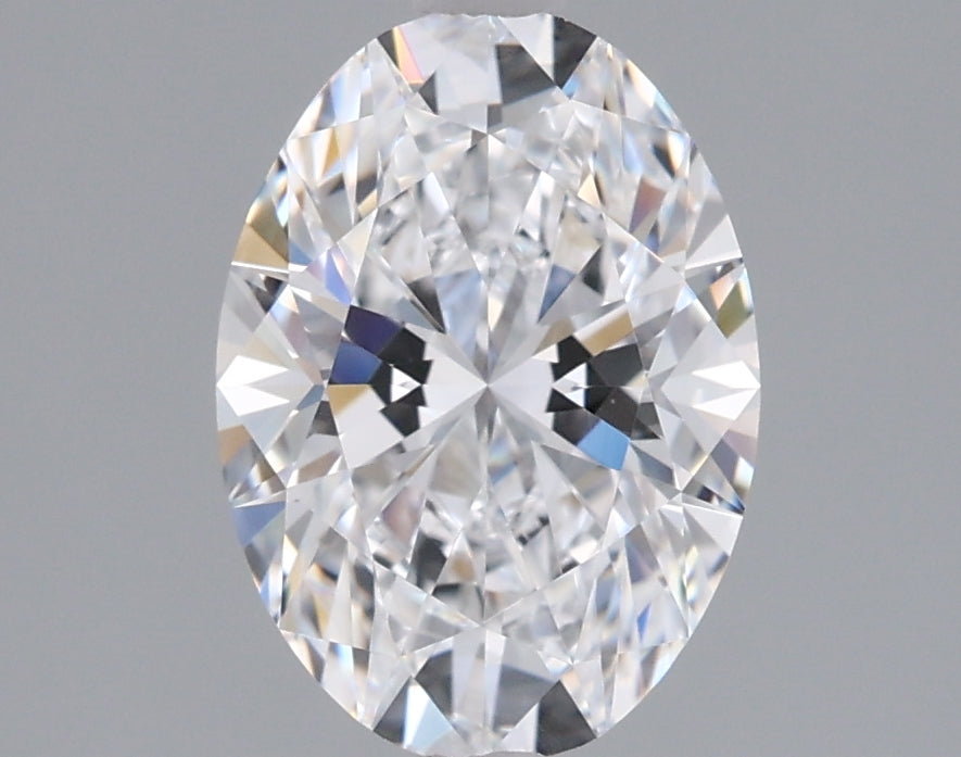 1.53 Carat Oval Shaped, Ideal Cut, D Color, VVS1 Clarity, IGI Certified Lab Grown Diamond