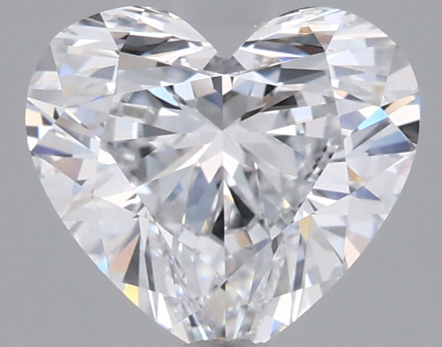 1.45 Carat Heart Shaped, Ideal Cut, D Color, VVS1 Clarity, IGI Certified Lab Grown Diamond