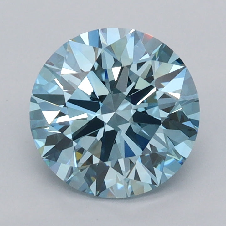 1.50 Carat Round Shaped, Ideal Cut, VVS2 Clarity, IGI Certified Lab Grown Diamond
