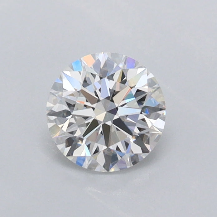 0.54 Carat Round Shaped, Ideal Cut, D Color, VVS1 Clarity, IGI Certified Lab Grown Diamond