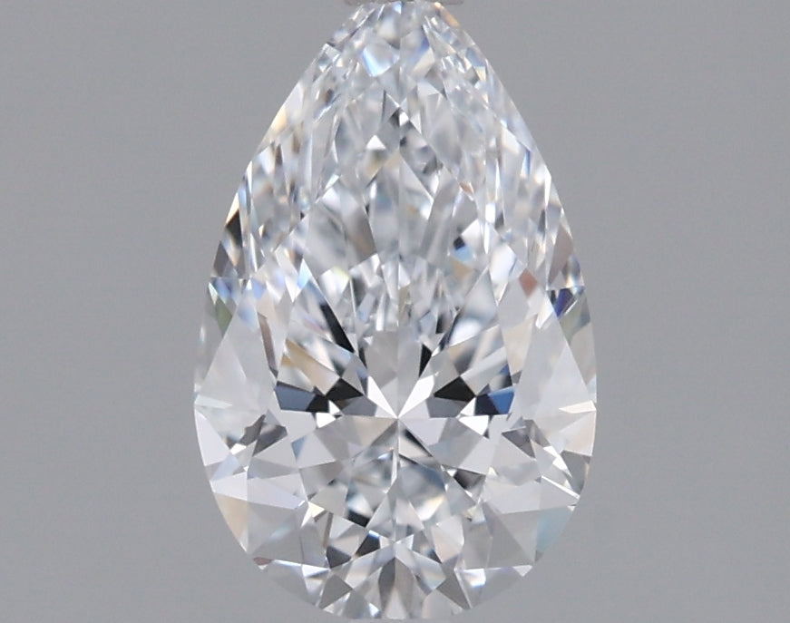 1.01 Carat Pear Shaped, Ideal Cut, D Color, VVS1 Clarity, IGI Certified Lab Grown Diamond