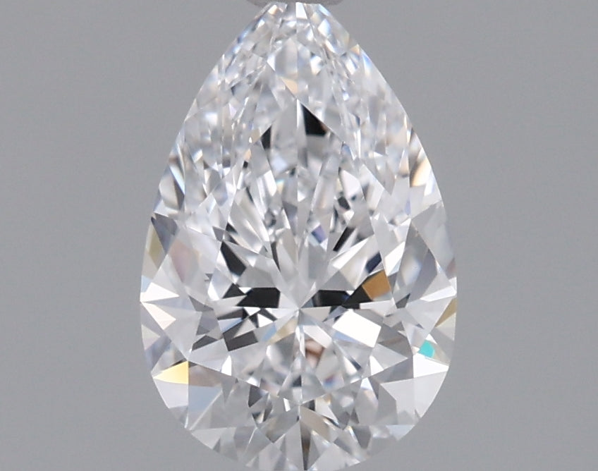 1.03 Carat Pear Shaped, Excellent Cut, D Color, VVS2 Clarity, IGI Certified Lab Grown Diamond