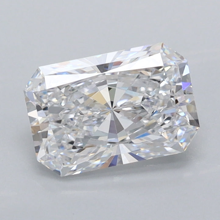 1.01 Carat Radiant Shaped, Excellent Cut, D Color, VVS1 Clarity, IGI Certified Lab Grown Diamond
