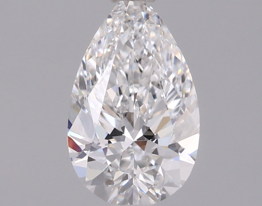 1.00 Carat Pear Shaped, Excellent Cut, D Color, VVS1 Clarity, IGI Certified Lab Grown Diamond