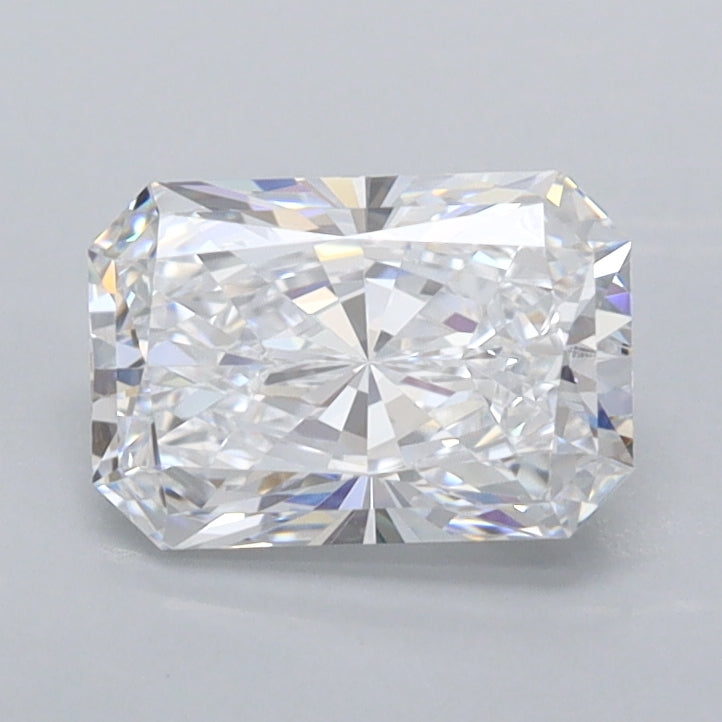 1.03 Carat Radiant Shaped, Ideal Cut, D Color, VVS1 Clarity, IGI Certified Lab Grown Diamond