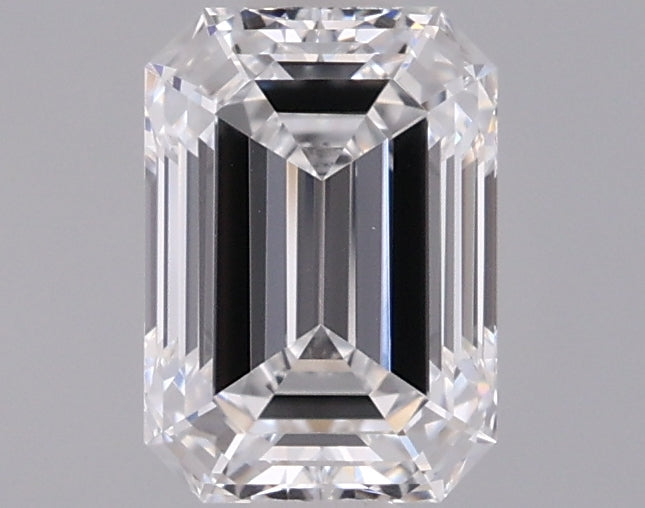 1.06 Carat Emerald Shaped, Ideal Cut, D Color, VVS1 Clarity, IGI Certified Lab Grown Diamond