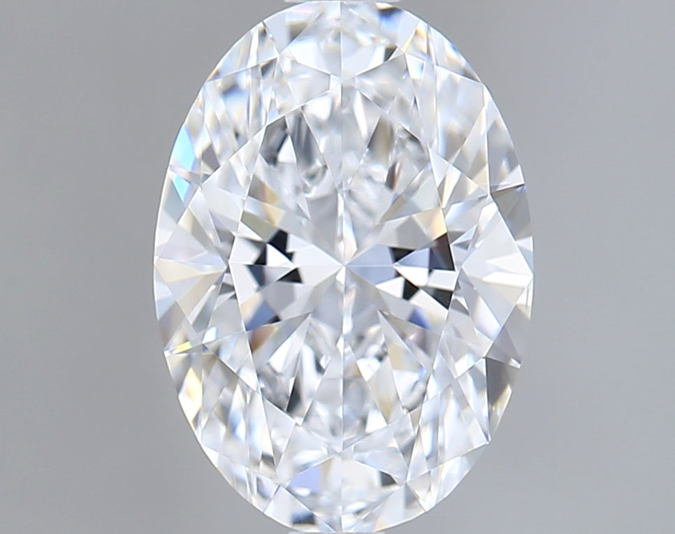1.51 Carat Oval Shaped, Ideal Cut, D Color, VS1 Clarity, IGI Certified Lab Grown Diamond