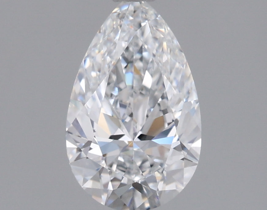 1.01 Carat Pear Shaped, Ideal Cut, D Color, VVS1 Clarity, IGI Certified Lab Grown Diamond