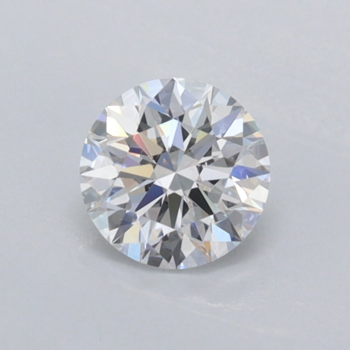 0.54 Carat Round Shaped, Ideal Cut, D Color, VVS1 Clarity, IGI Certified Lab Grown Diamond