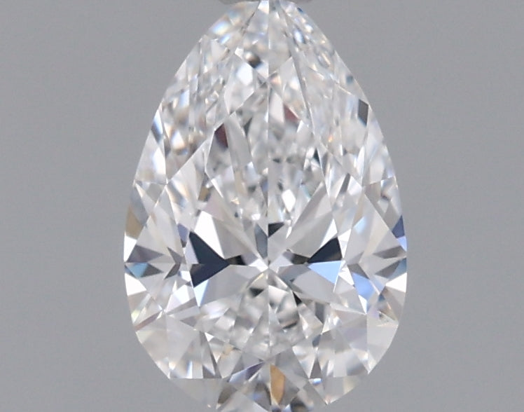 0.73 Carat Pear Shaped, Ideal Cut, D Color, VVS1 Clarity, IGI Certified Lab Grown Diamond