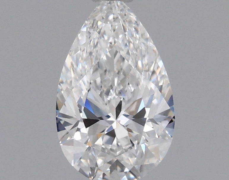 0.72 Carat Pear Shaped, Excellent Cut, D Color, VVS1 Clarity, IGI Certified Lab Grown Diamond