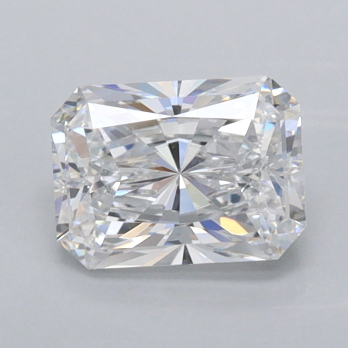1.03 Carat Radiant Shaped, Excellent Cut, D Color, VVS1 Clarity, IGI Certified Lab Grown Diamond